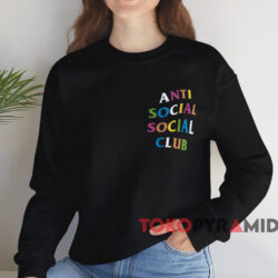 Anti Social Social Club Frantic T-shirt 3 Anti Social Social Club Frantic T shirt Black Sweatshirt