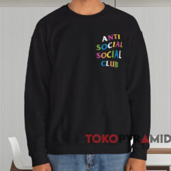 Anti Social Social Club Frantic T-shirt 4 Anti Social Social Club Frantic T shirt Black Sweatshirt