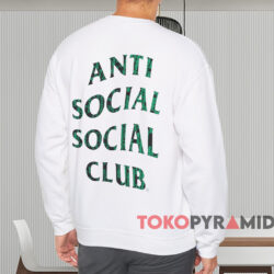 Anti Social Social Club Glitch T-shirt 3 Anti Social Social Club Glitch T shirt White Sweatshirt