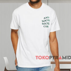 Anti Social Social Club Glitch T shirt White T shirt