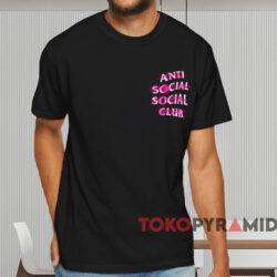 Anti Social Social Club Never Mind T shirt Black T shirt