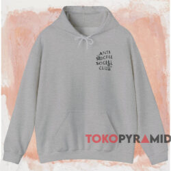 Anti Social Social Club Tatz T-shirt 2 Anti Social Social Club Tatz T shirt Grey Hoodie