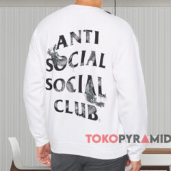 Anti Social Social Club Tatz T-shirt 4 Anti Social Social Club Tatz T shirt White Sweatshirt