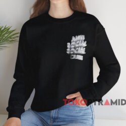Anti Social Social Club Unbearable T-shirt 4 Anti Social Social Club Unbearable T shirt Black Sweatshirt