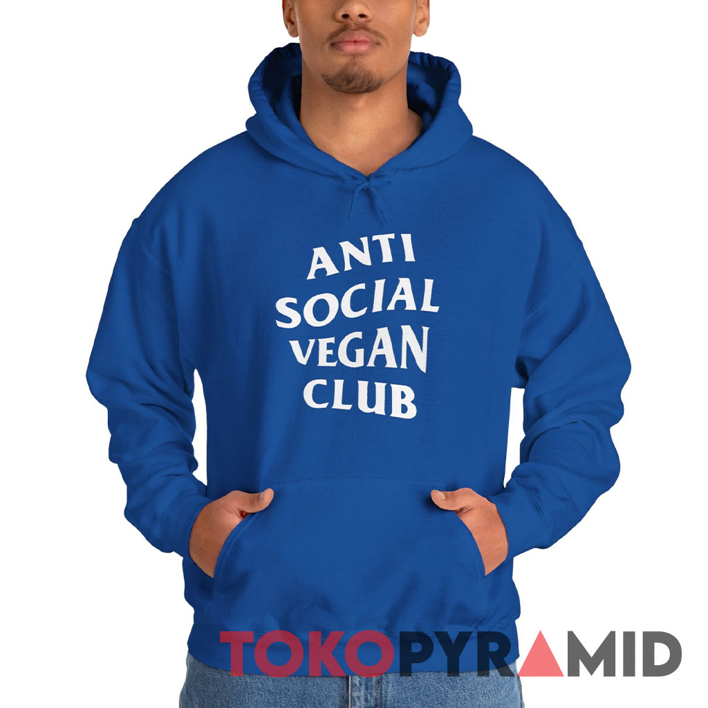 Anti Social Vegan Club Hoodie Anti Social Vegan Club Hoodie