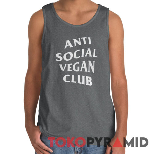 Anti Social Vegan Club Tank Top Anti Social Vegan Club Tank Top