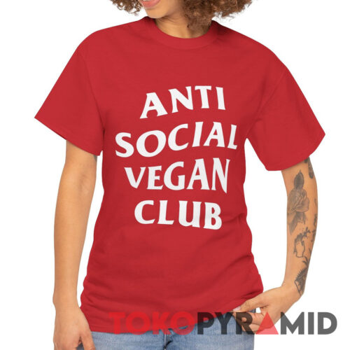 Anti Social Vegan Club Tee Anti Social Vegan Club Tee
