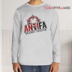 Antifa Against Fascism Shirt 3 Antifa Against Fascism Long sleeved