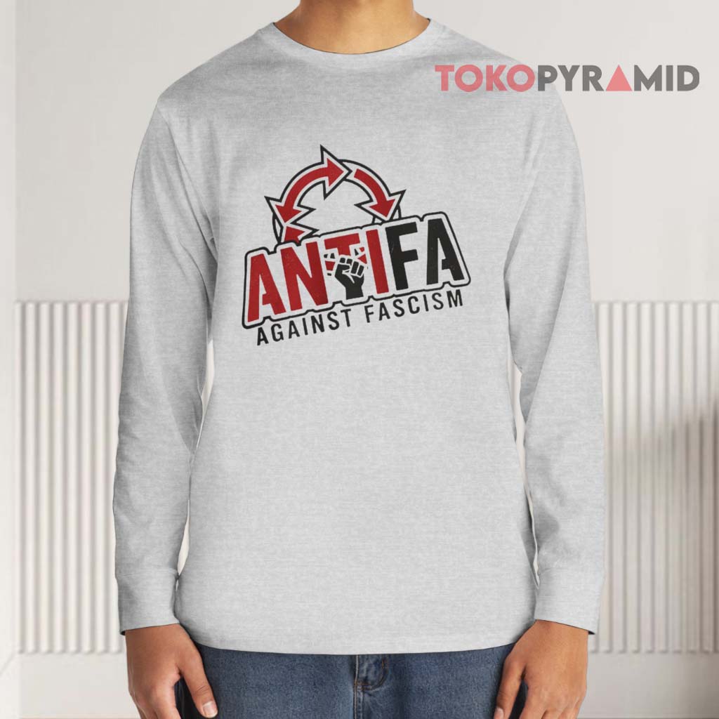 Antifa Against Fascism Long sleeved Antifa Against Fascism Long sleeved