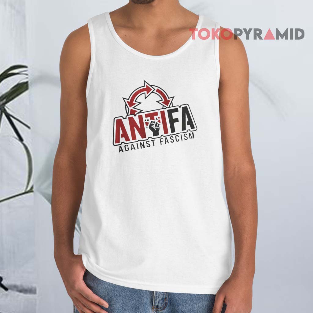 Antifa Against Fascism Tank Top Antifa Against Fascism Tank Top