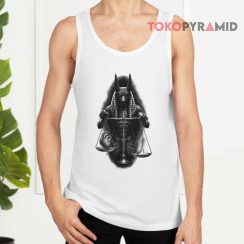 Anubis Heart And Feather Balance Tank Top Anubis Heart And Feather Balance Tank Top