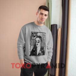 AOC The Right to Fight Zine Shirt 2 Aoc The Right To Fight Zine Grey Sweatshirt