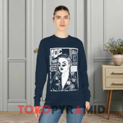 AOC The Right to Fight Zine Shirt 3 Aoc The Right To Fight Zine Navy Long sleeved