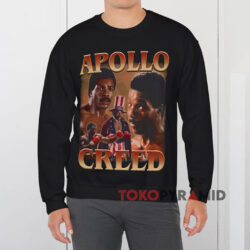 Apollo Creed Rocky Balboa Shirt 3 Apollo Creed Rocky Balboa Black Sweatshirt