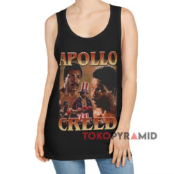 Apollo Creed Rocky Balboa Shirt 2 Apollo Creed Rocky Balboa Black Tank Top