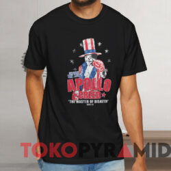 Apollo Creed Shirt Rocky Apollo Creed The Master Of Disaster Shirt Black T shirt