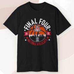 Arizona Basketball 2026 Final Four T shirt