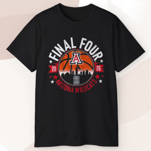 Arizona Basketball 2026 Final Four T shirt