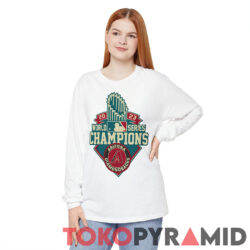 Arizona Diamondbacks 2023 World Series Trophy Shirt Long Sleeve