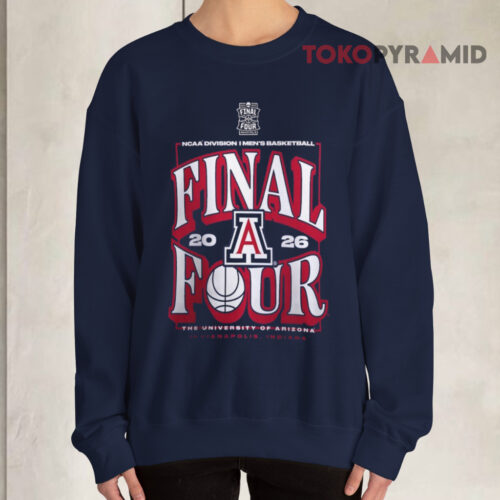 Arizona Wildcats 2026 Ncaa Final Four Sweatshirt Arizona Wildcats 2026 Ncaa Final Four Sweatshirt
