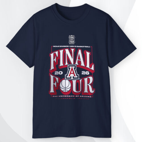 Arizona Wildcats 2026 Ncaa Final Four T shirt Arizona Wildcats 2026 Ncaa Final Four T shirt
