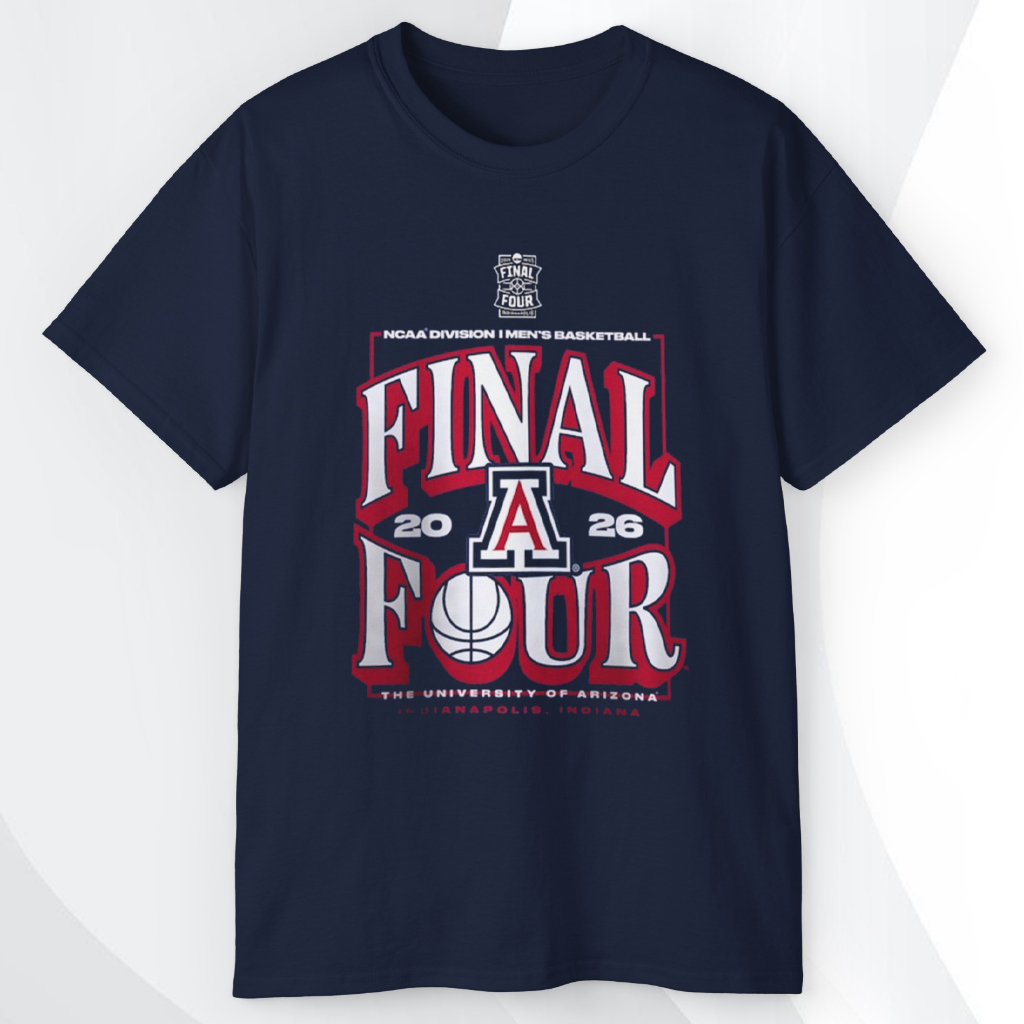 Arizona Wildcats 2026 Ncaa Final Four T shirt Arizona Wildcats 2026 Ncaa Final Four T shirt