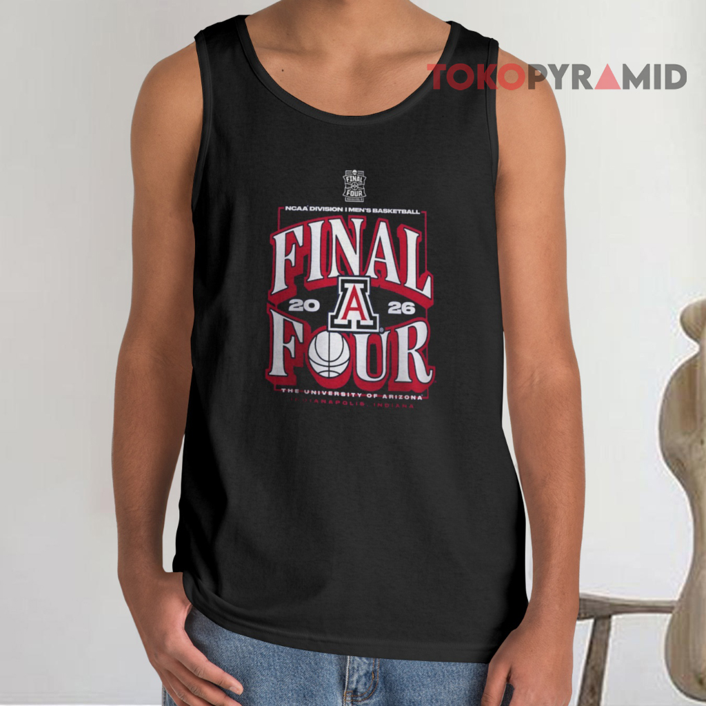 Arizona Wildcats 2026 Ncaa Final Four Tank Top Arizona Wildcats 2026 Ncaa Final Four Tank Top