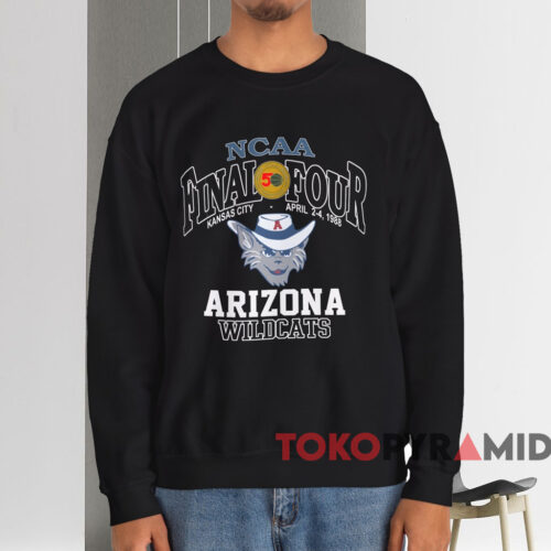 Arizona Wildcats Ncaa Final Four 1988 Shirt Black Sweatshirt Arizona Wildcats Ncaa Final Four 1988 Shirt Black Sweatshirt
