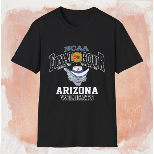 Arizona Wildcats Ncaa Final Four 1988 Shirt Black T shirt Arizona Wildcats Ncaa Final Four 1988 Shirt Black T shirt