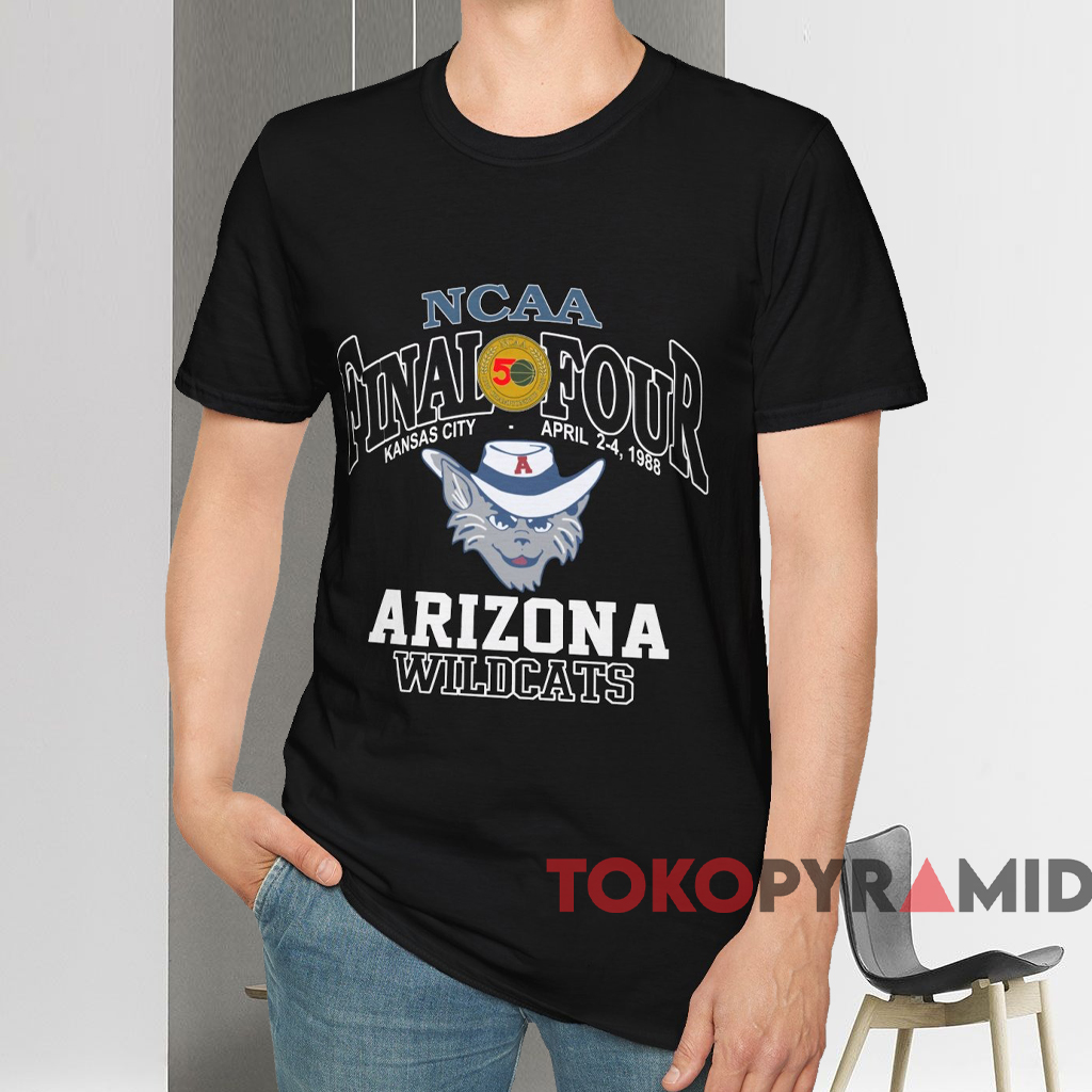 Arizona Wildcats Ncaa Final Four 1988 Shirt Black T shirt Arizona Wildcats Ncaa Final Four 1988 Shirt Black T shirt