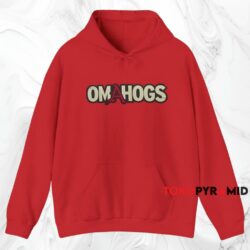 Arkansas Omahogs 2025 Shirt 2 Arkansas Omahogs 2025 Shirt Red Hoodie