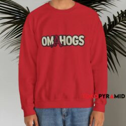 Arkansas Omahogs 2025 Shirt 3 Arkansas Omahogs 2025 Shirt Red Sweatshirt