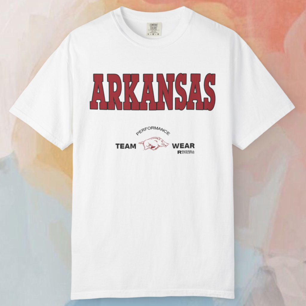Arkansas Performance Team Wear T shirt Arkansas Performance Team Wear T shirt