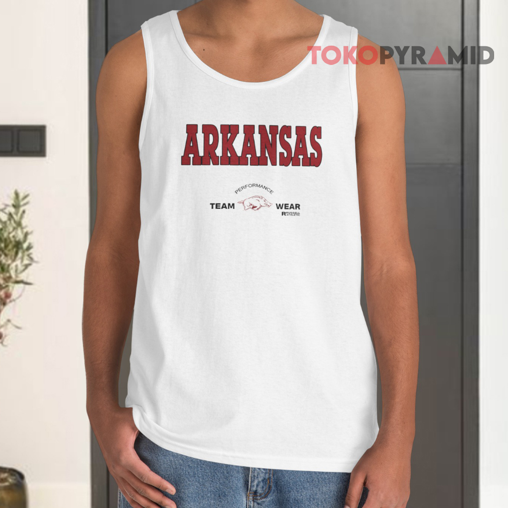 Arkansas Performance Team Wear Tank Top Arkansas Performance Team Wear Tank Top