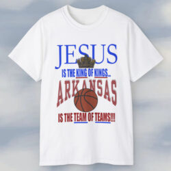 Arkansas Razorbacks Basketball Jesus T shirt