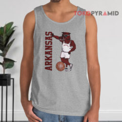 Arkansas Razorbacks Basketball Tank Top