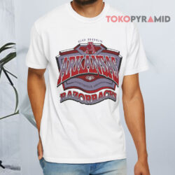 Arkansas Razorbacks Go Hogs White T shirt