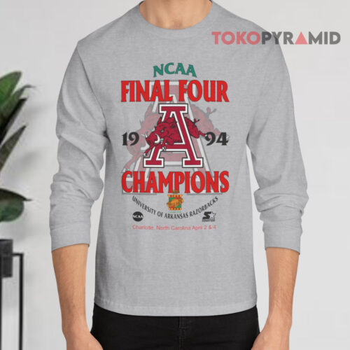 Arkansas Razorbacks Ncaa 1994 Final Four Vintage Long sleeved