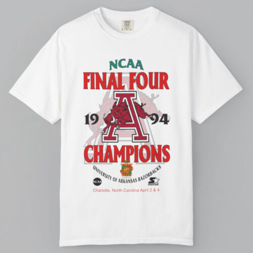 Arkansas Razorbacks Ncaa 1994 Final Four Vintage T shirt