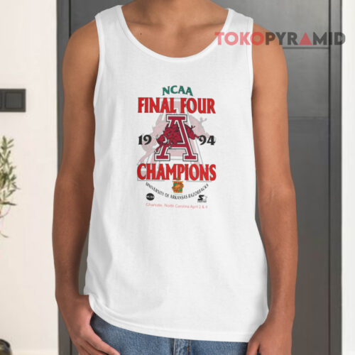 Arkansas Razorbacks Ncaa 1994 Final Four Vintage Tank Top