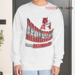 Arkansas Razorbacks Ncaa Logo Long sleeved