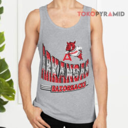 Arkansas Razorbacks Ncaa Logo Tank Top