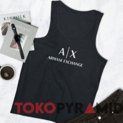 Armani Exchange Logo T shirt Black TankTop