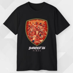 Arsenal Budapest 26 Ucl Final T shirt
