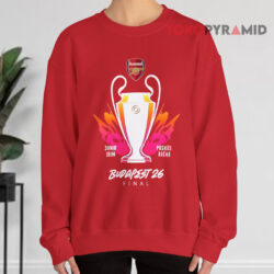 Arsenal Champions League Final Red Sweatshirt