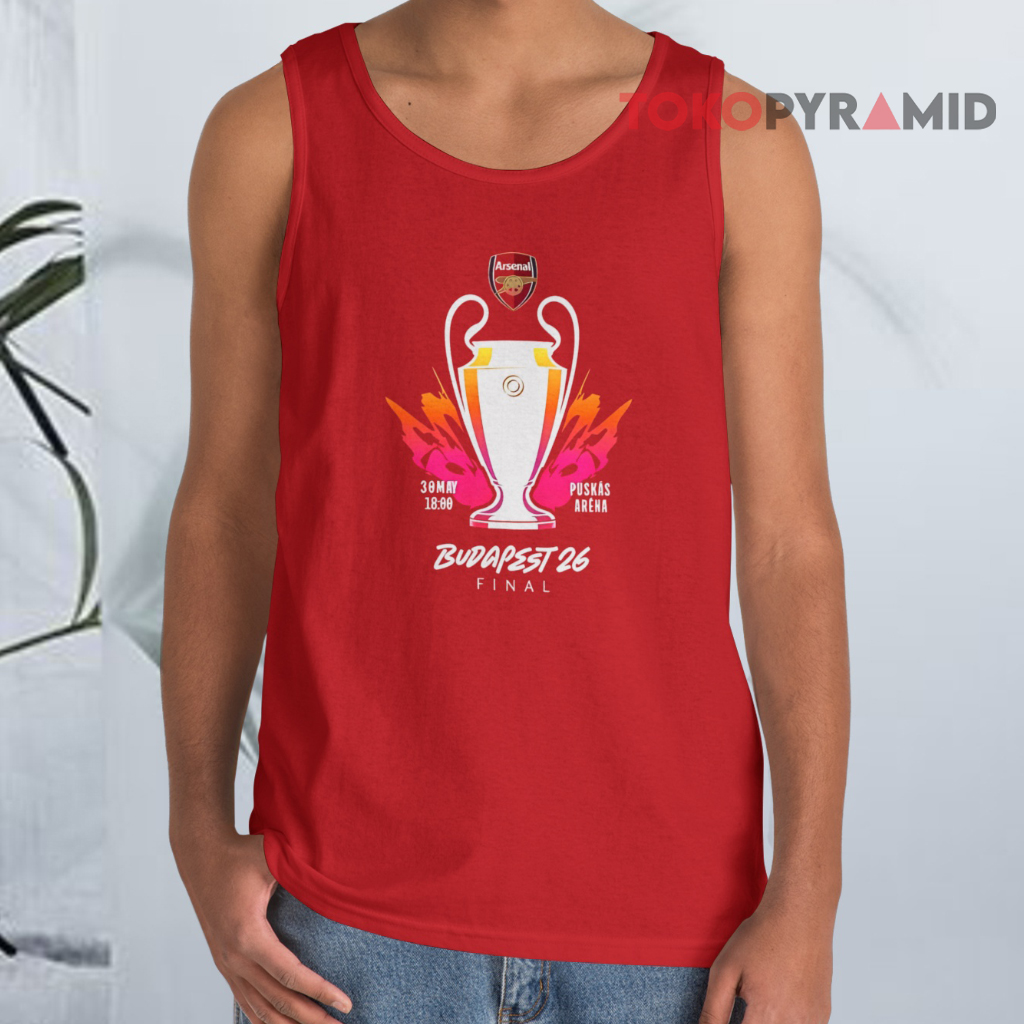 Arsenal Champions League Final Tank Top Arsenal Champions League Final Tank Top