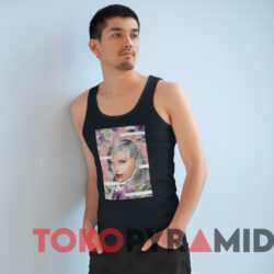 Art Taylor Swift Folklore T shirt Black TankTop