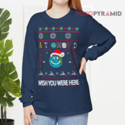 Astroworld Wish You Were Here Christmas Sweatshirt 4 Astroworld Wish You Were Here Christmas Long sleeved