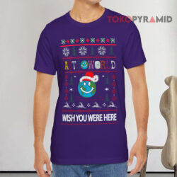 Astroworld Wish You Were Here Christmas Sweatshirt 2 Astroworld Wish You Were Here Christmas T shirt