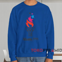 Atlanta 1996 Olympic T shirt Blue Sweatshirt